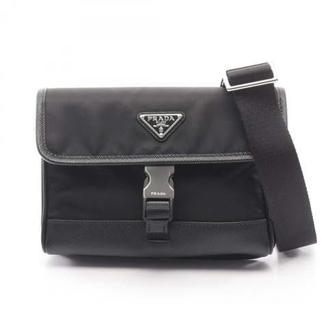 PRADA RE NYLON TESSUTO+SAFFIANO 智慧型手機包 2ZH1082DMHF0002
