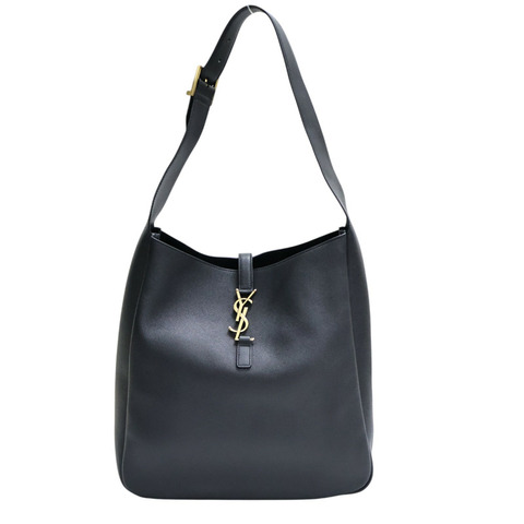 黑色 牛皮 LE 5 A 7 肩背包【SAINT LAURENT YSL 聖羅蘭】 753837