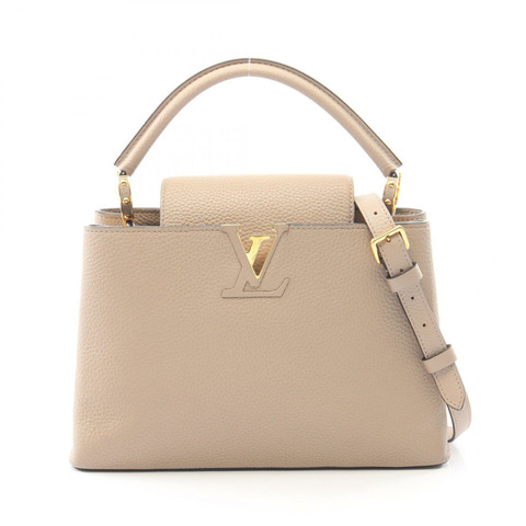 路易威登 Capucine MM 斜挎包 M94428 Taurillon Galet 二手
