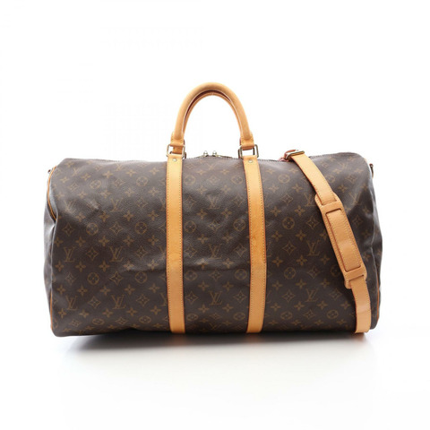 路易威登 Keepall Bandouliere 55 肩手提包 M41414 Monogram 皮革