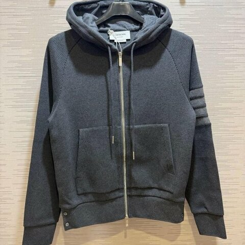 💎Han's house精品服飾💎Thom Browne TB 華夫格 連帽 外套 原價46000