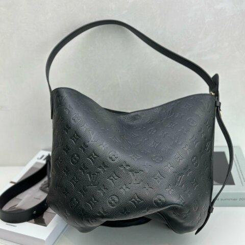 近新品 路易威登/Louis Vuitton 老花全皮ALL IN BB 大號水桶肩背包