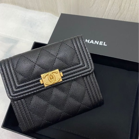 #福利價 #保值款 香奈兒 Chanel Boy 三折短夾 非常好用