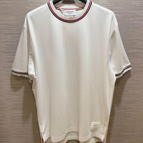 💎Han's house精品服飾💎Thom Browne TB 短T 義大利製 男女共穿 現貨 4號