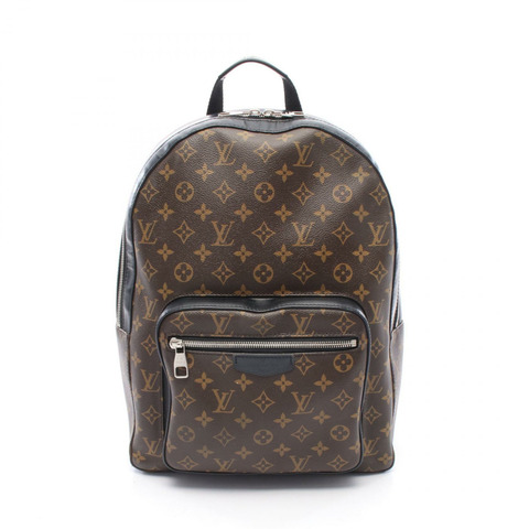 路易威登 Josh 雙肩包 M41530 Monogram 帆布棕色馬卡薩皮革