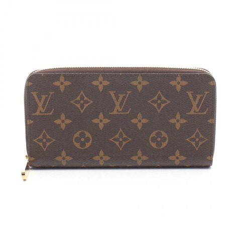 路易威登 Zippy 長版皮夾 M41895 Monogram 圖案，玫紅色，二手女士