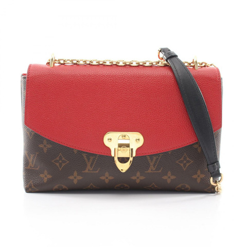 路易威登 Saint Placide 鏈條肩背包 M43713 Monogram Cerise 二手女士