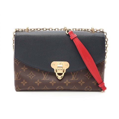 路易威登 Saint Placide 單肩包 M43714 Monogram 皮革 棕色