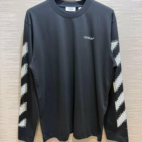 💎Han's house精品服飾💎OFF WHITE 刺繡 箭頭 長袖 現貨 M  原價20900