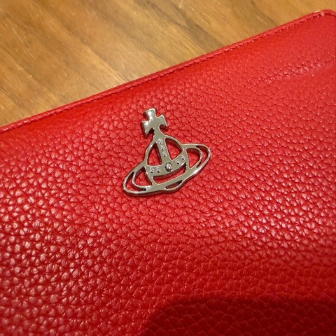 Vivienne Westwood 紅色長夾