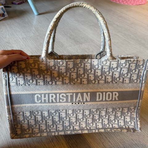 Dior 老花 tote托特 中號