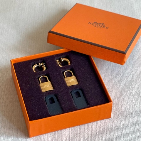 💗全新 絕版🍊Hermes 愛馬仕 女裝 O'Kelly earrings 耳環 耳釘🎁