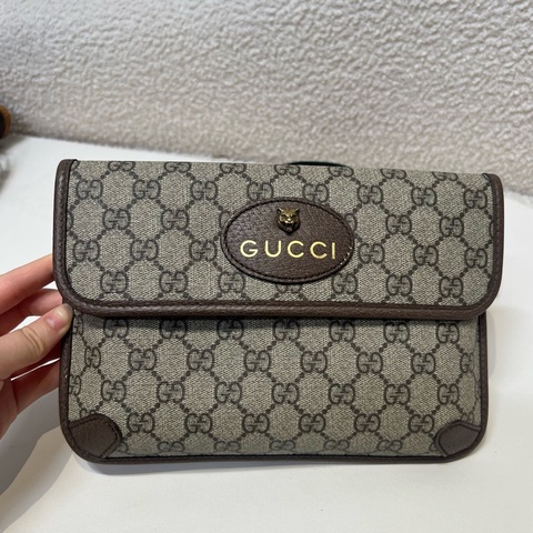 Gucci 古馳 虎頭腰包