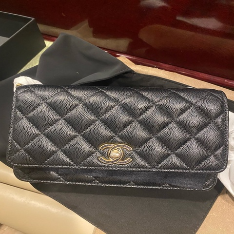 Chanel香奈兒WOC晶片限定款超級美