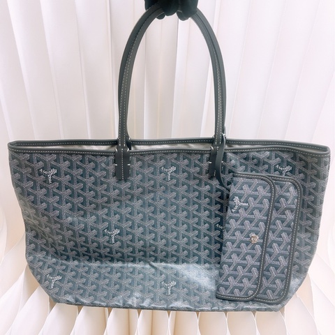 Goyard saint louis pm 灰色托特包