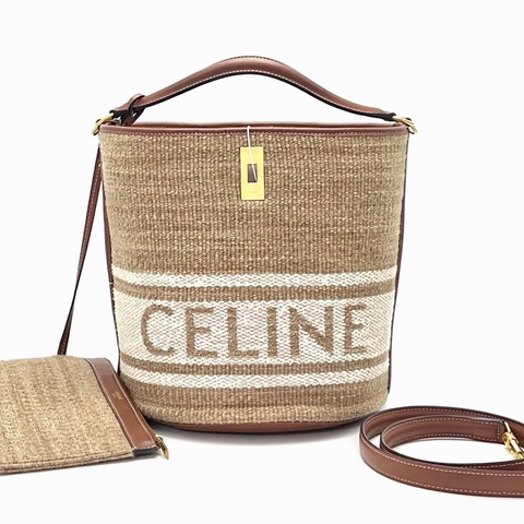 🤎 CELINE Bucket 子母編織水桶包 🤎