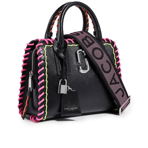 Marc Jacobs MJ 黑色 瑩光 手提包 相機包 斜背包 肩背包