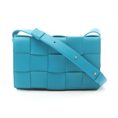 BOTTEGA VENETA 盒式斜背包 Maxi Intrecciato 肩背包 578004 皮革