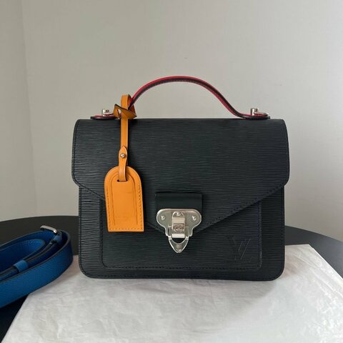 路易威登/Louis Vuitton Noe Monceau水波紋郵差包