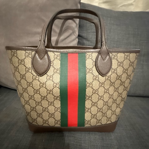 Gucci老花托特包（小）