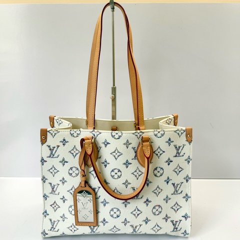 LOUIS VUITTON 路易威登 Nautical系列ON THE GO 手提肩背包 M24708 RFID