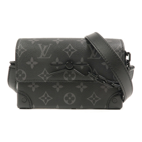LOUIS VUITTON Monogram Eclipse Steamer Wearable Wallet肩背袋