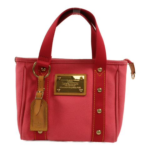 LOUIS VUITTON 帆布Antique Cabas PM手挽袋