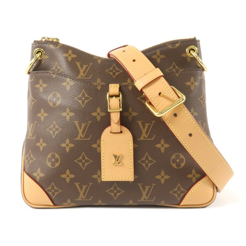 LOUIS VUITTON Monogram Odeon PM金扣肩背袋