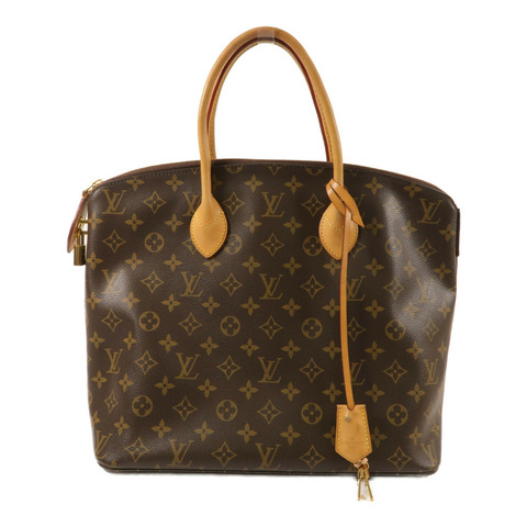 LOUIS VUITTON Monogram Lockit MM手挽袋