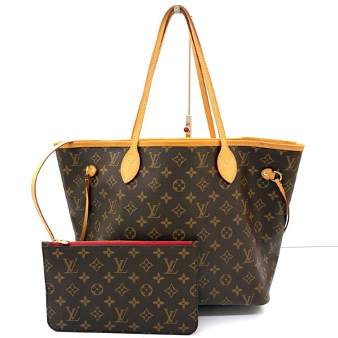 LOUIS VUITTON 路易威登 老花 NEVERFULL MM 肩背包 M41177