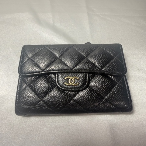 CHANEL香奈兒 女用三折短夾
