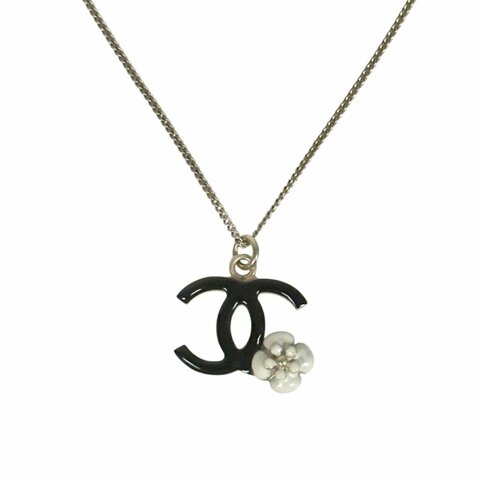 CHANEL CC 山茶花 頸鏈