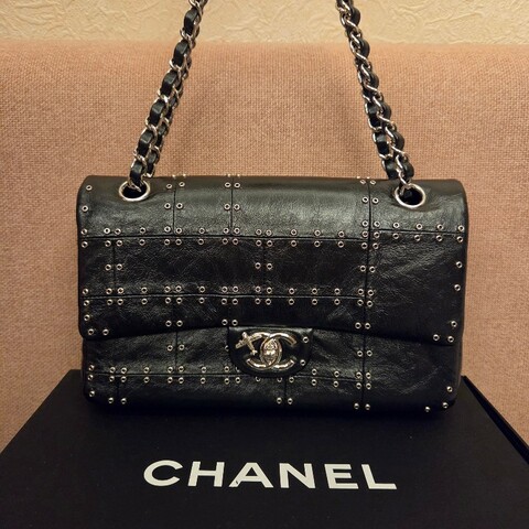 【超限量】CHANEL Airlines 機場系列鉚釘口蓋包