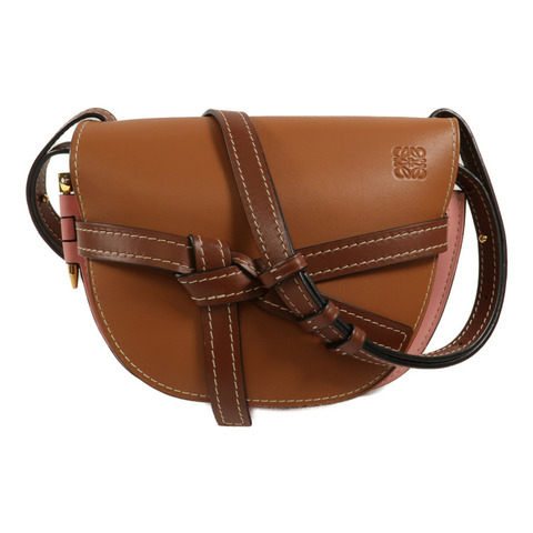 LOEWE 牛皮皮革Gate Medium肩背袋