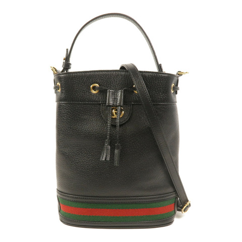 GUCCI 牛皮皮革Ophidia Bucket Bag手挽肩背兩用袋