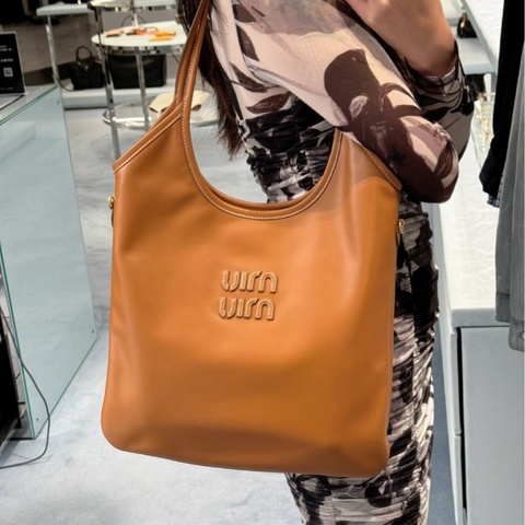 ✨MiuMiu｜lvy大號購物袋托特包｜99新