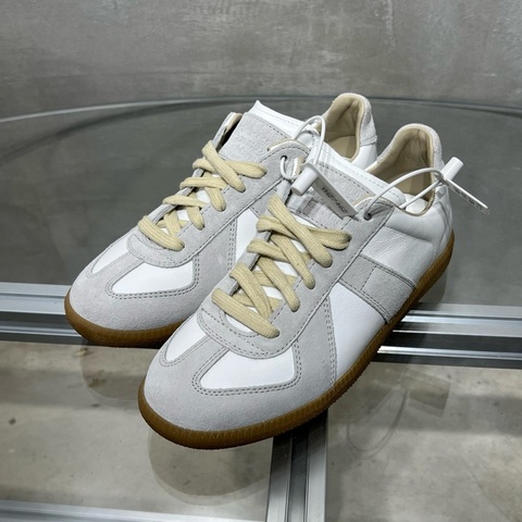 Maison Margiela/梅森馬吉拉 Calfskin Replica 復古 德訓 白色 尺碼/36碼