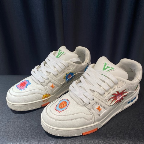 路易威登/Louis Vuitton Lv Trainer 聯名草間彌生 40.5碼