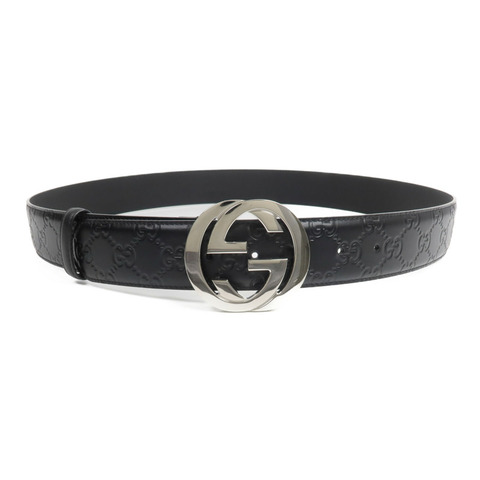 GUCCI 牛皮皮革Belt 105cm皮帶