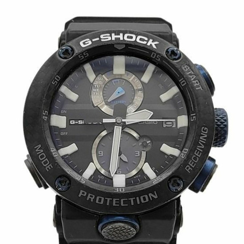 卡西歐 G-SHOCK MASTER OF G - AIR GRAVITYMASTER GWR-B1000-1A1JF 黑色碳纖維男士太陽能電波手錶