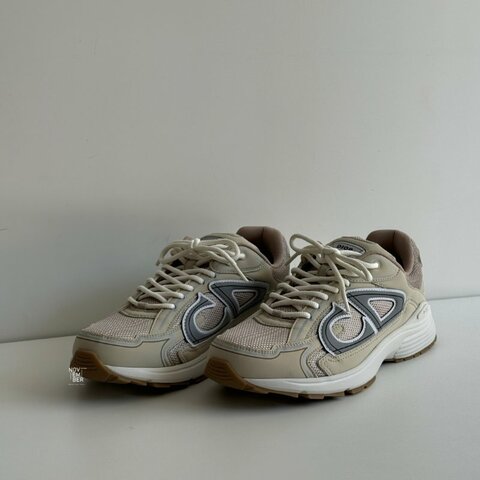 全新🤍 Dior 迪奧 B30 Countdown Sneakers 米色