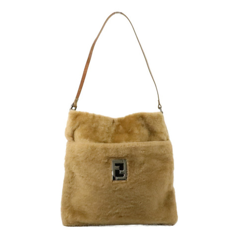 FENDI 羊毛Shoulder Bag肩背袋