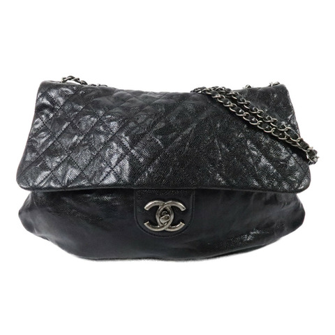 CHANEL 牛皮皮革Chain Shoulder Bag鏈帶肩背袋