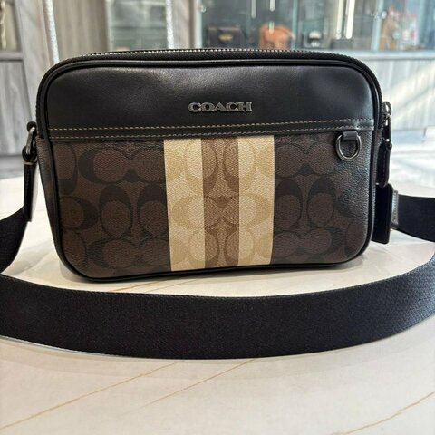 COACH logo 郵差包/斜背方包