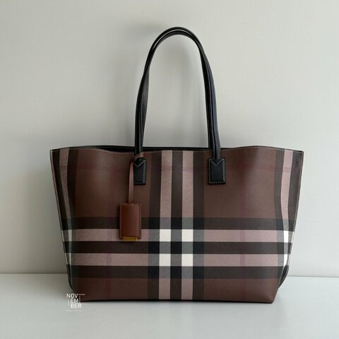 99新🆕 Burberry 博伯利 TB Tote 格紋