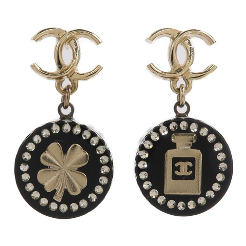 CHANEL PVC/金屬Earrings耳環