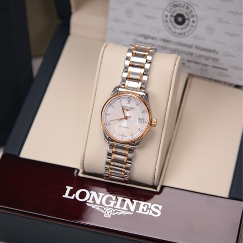 LONGINES名匠系列L2.128.5.8.97精钢自动机械手表女表