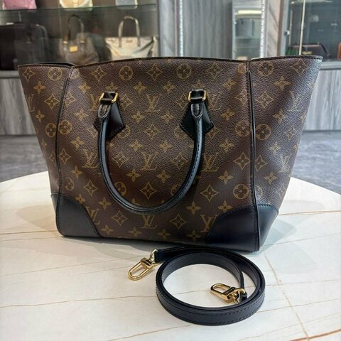 LV M41542 Phenix MM 經典花紋兩用包 (手提/肩背)
