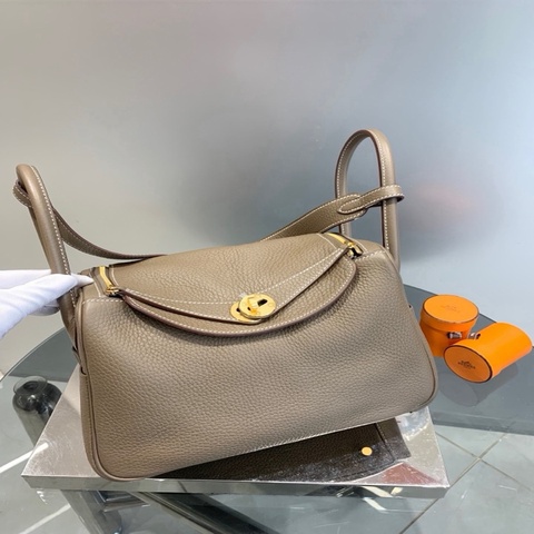 Hermès爱马仕 大象灰Lindy26