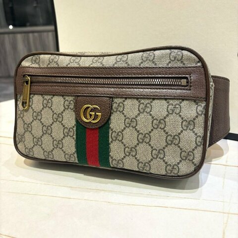 GUCCI Ophidia GG Supreme 腰包/胸包